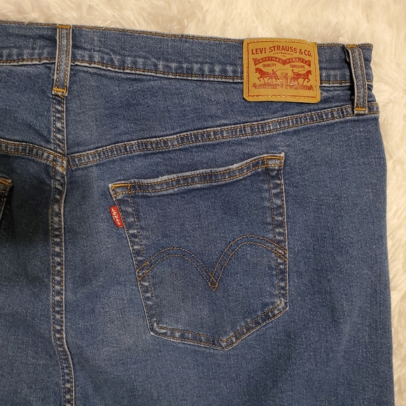 Levi's Wedgie Plus Size Skinny Ankle Jeans Size 22W - Picture 13 of 16